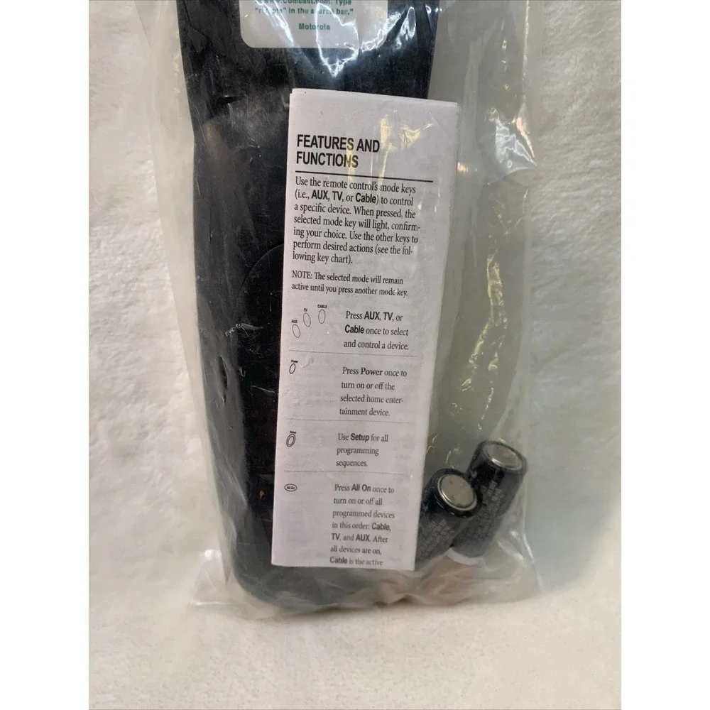 New Official Genuine OEM Xfinity Remote‎ Control Model URC-1067CBM3-001-R Sealed